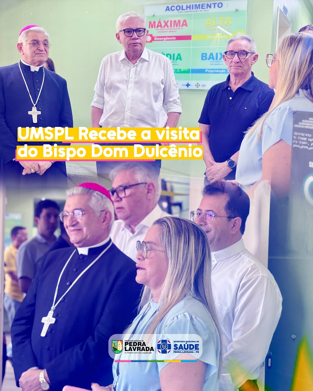 Um momento de fé, união e bênçãos na nossa Unidade Mista de Saúde. 🙏💙