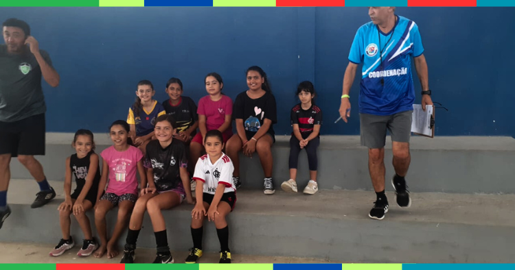 Escolinha de Futsal Feminino tem início em Pedra Lavrada e mantém inscrições abertas