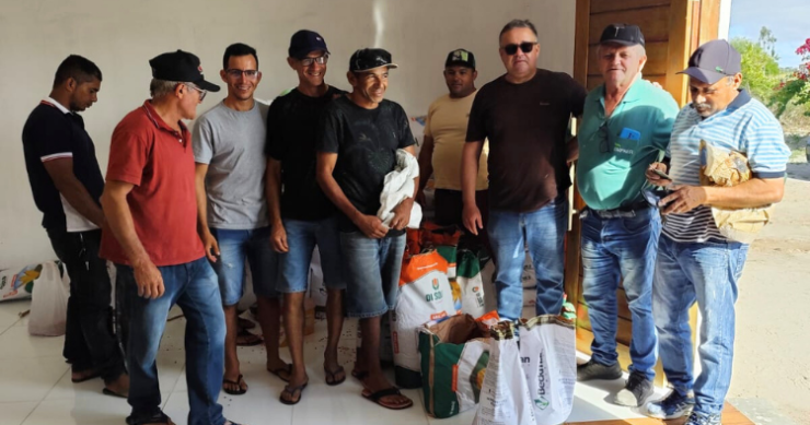 Pedra Lavrada inicia distribuição de sementes para agricultores do município