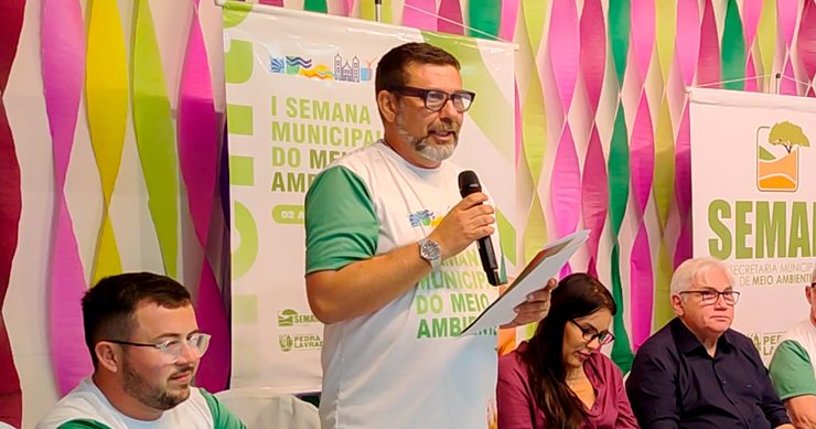 Secretário destaca desafios e avanços da nova Secretaria de Meio Ambiente durante abertura da Semana Municipal