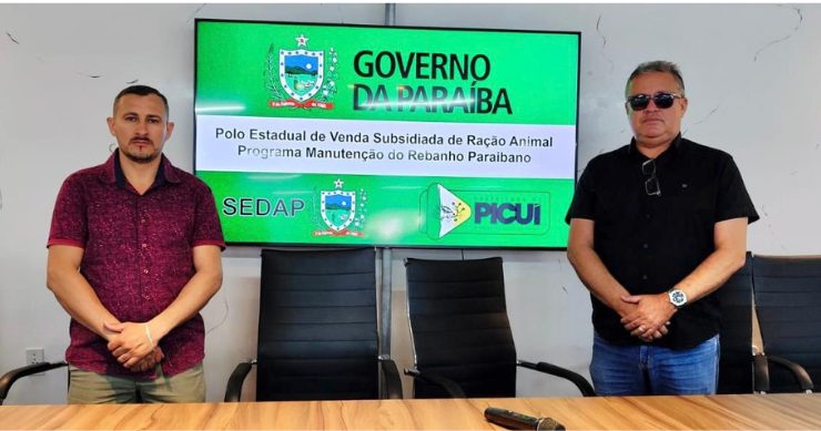 Secretaria de Agricultura de Pedra Lavrada participa do lançamento do Programa de Manutenção do Rebanho Paraibano