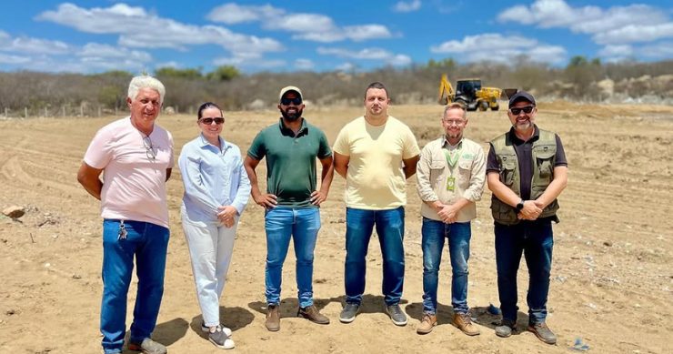 Técnico da SEMAS-PB visita área do antigo lixão de Pedra Lavrada para acompanhar ações ambientais