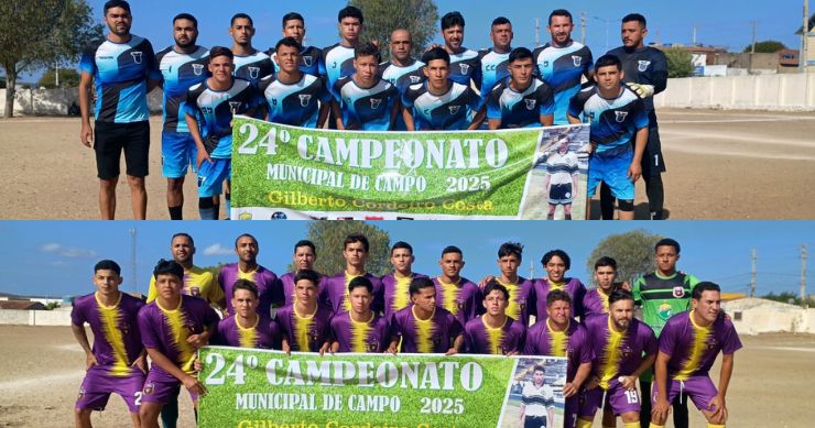 Grande final do 24º Campeonato Municipal de Futebol de Campo será realizada neste sábado em Pedra Lavrada