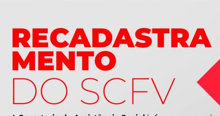Secretaria de Assistência Social inicia recadastramento de usuários do SCFV e projetos sociais