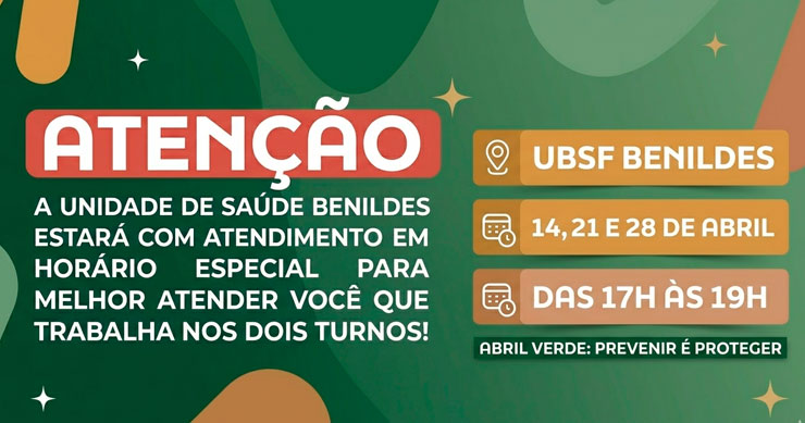 Pedra Lavrada promove Dia D de atendimentos em alusão ao Abril Verde