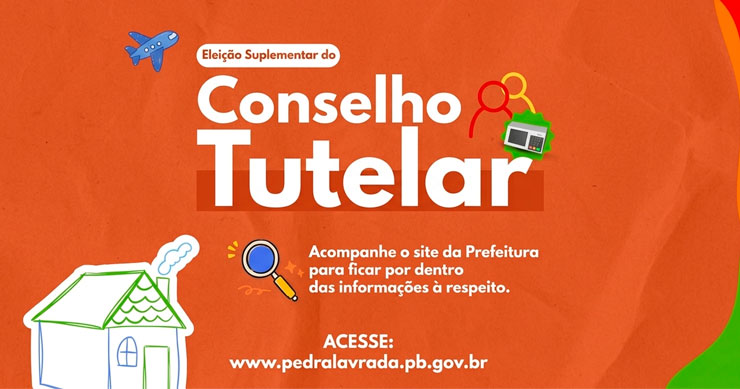 Pedra Lavrada abre processo suplementar para vaga no Conselho Tutelar